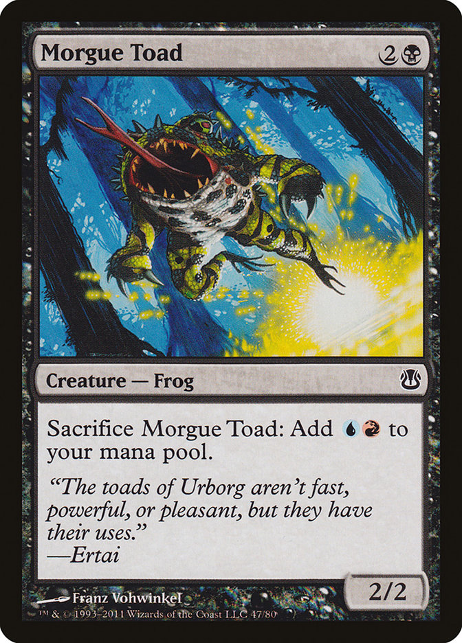 Morgue Toad [Duel Decks: Ajani vs. Nicol Bolas] | Grognard Games