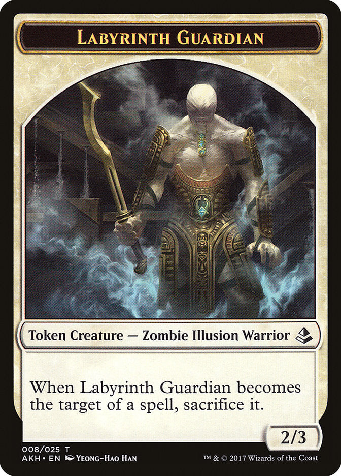 Labyrinth Guardian [Amonkhet Tokens] | Grognard Games