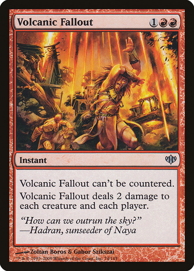 Volcanic Fallout [Conflux] | Grognard Games