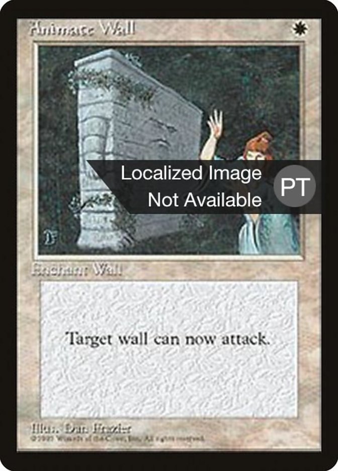 Animate Wall [Fourth Edition (Foreign Black Border)] | Grognard Games