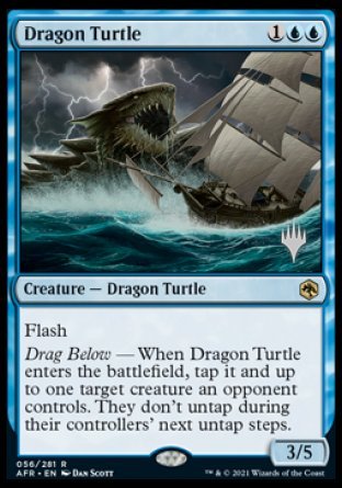 Dragon Turtle (Promo Pack) [Dungeons & Dragons: Adventures in the Forgotten Realms Promos] | Grognard Games