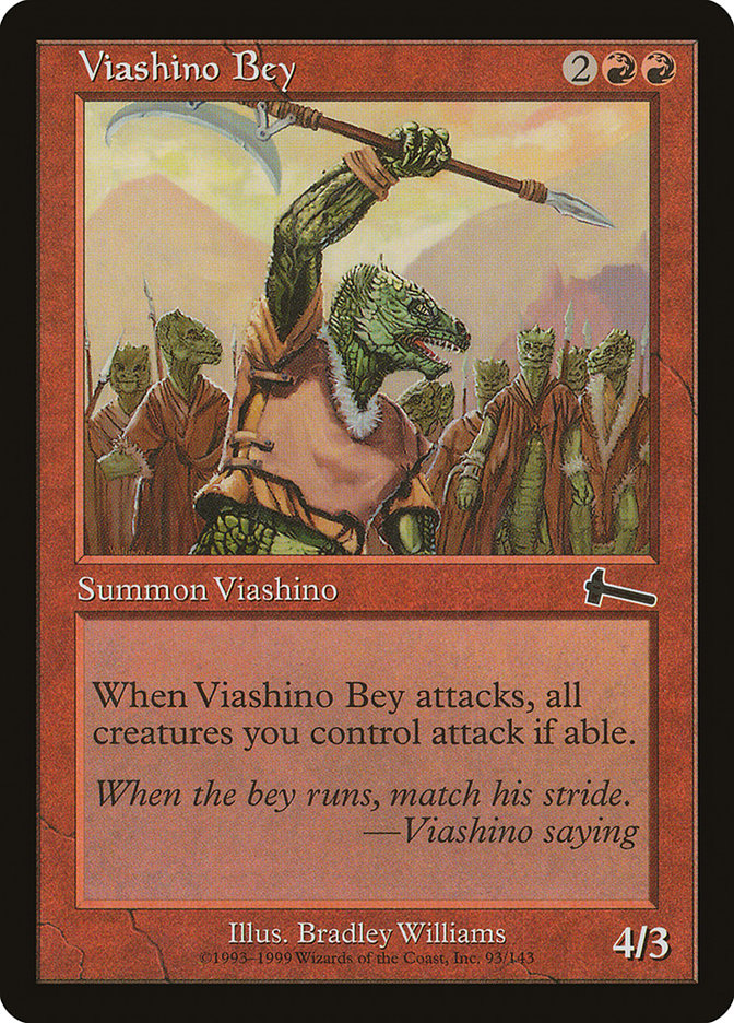 Viashino Bey [Urza's Legacy] | Grognard Games