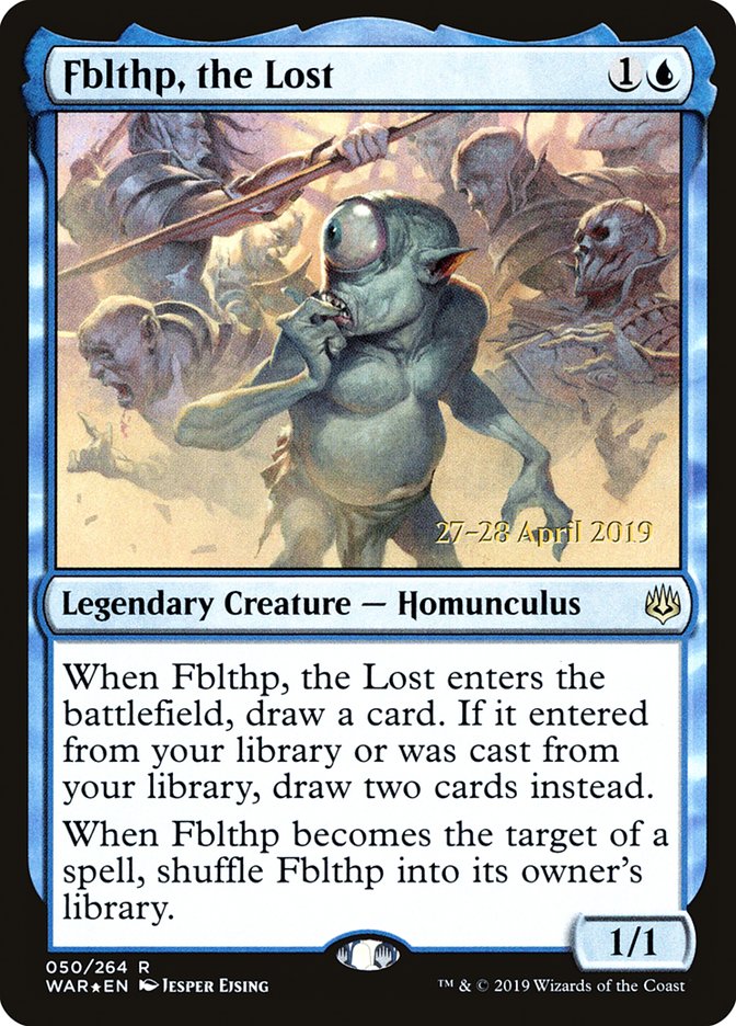 Fblthp, the Lost  [War of the Spark Prerelease Promos] | Grognard Games