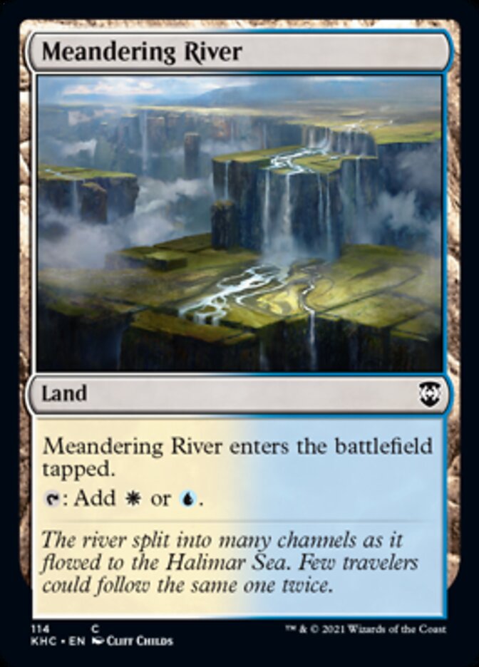 Meandering River [Kaldheim Commander] | Grognard Games