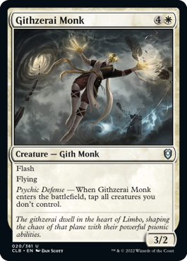 Githzerai Monk [Commander Legends: Battle for Baldur's Gate] | Grognard Games