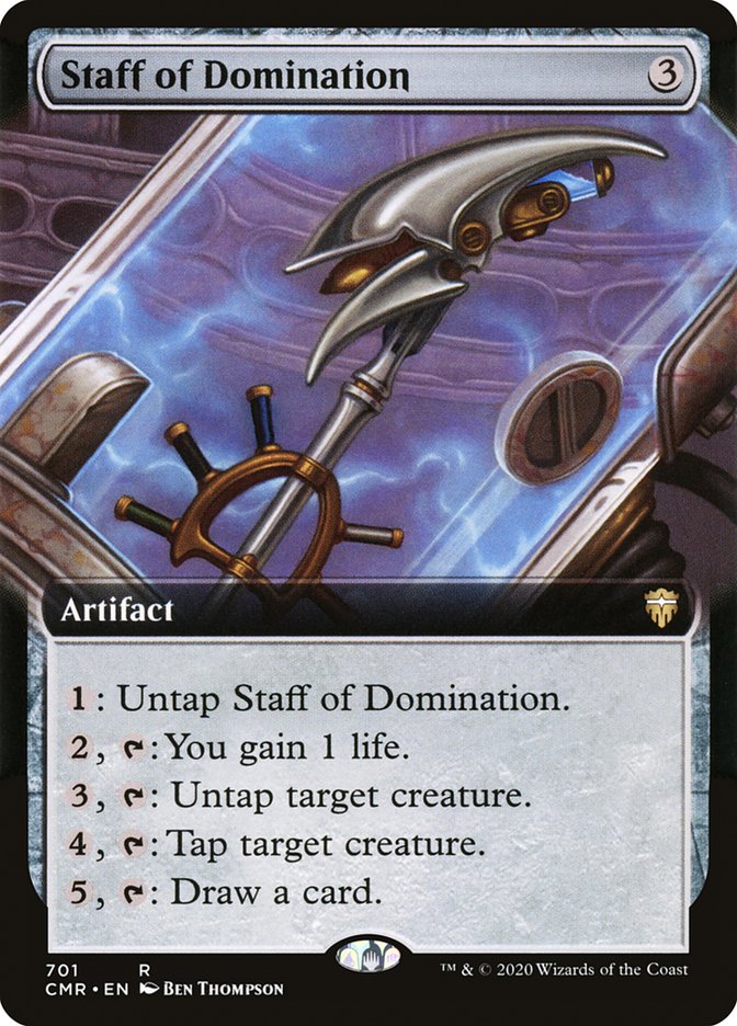 Staff of Domination (Extended) [Commander Legends] | Grognard Games