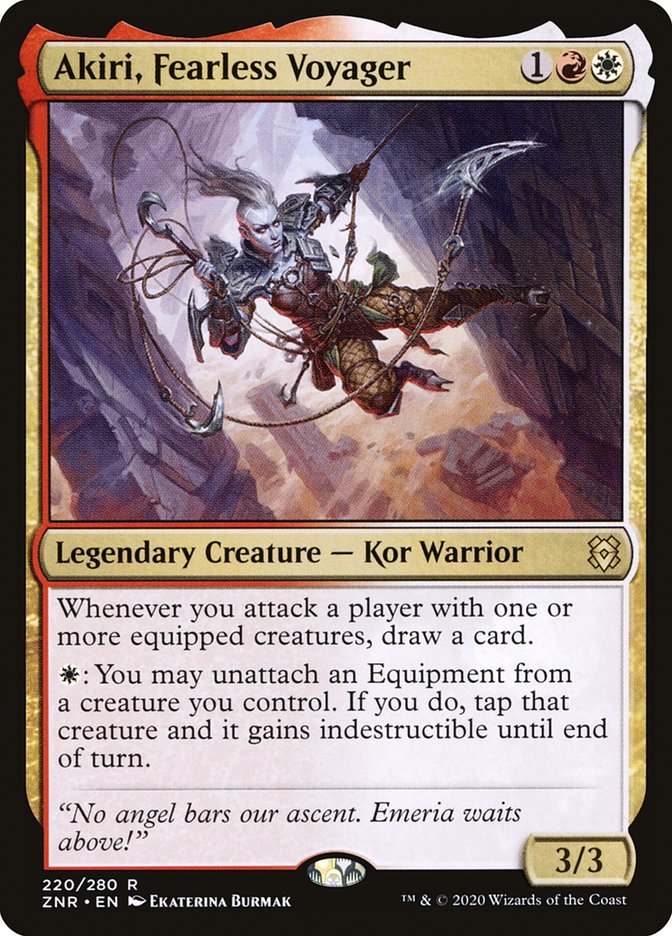 Akiri, Fearless Voyager [Zendikar Rising] | Grognard Games