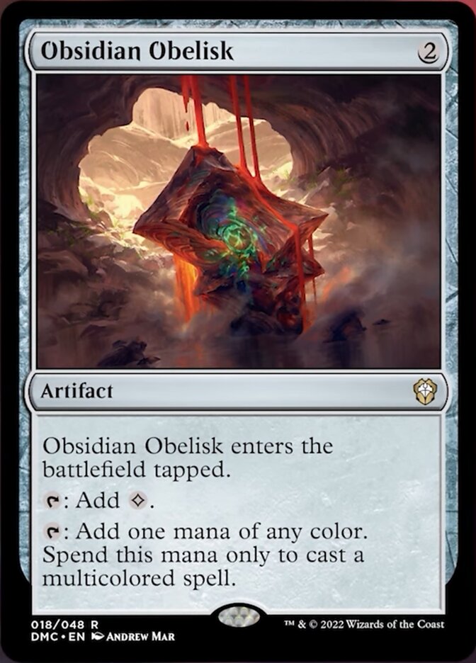 Obsidian Obelisk [Dominaria United Commander] | Grognard Games