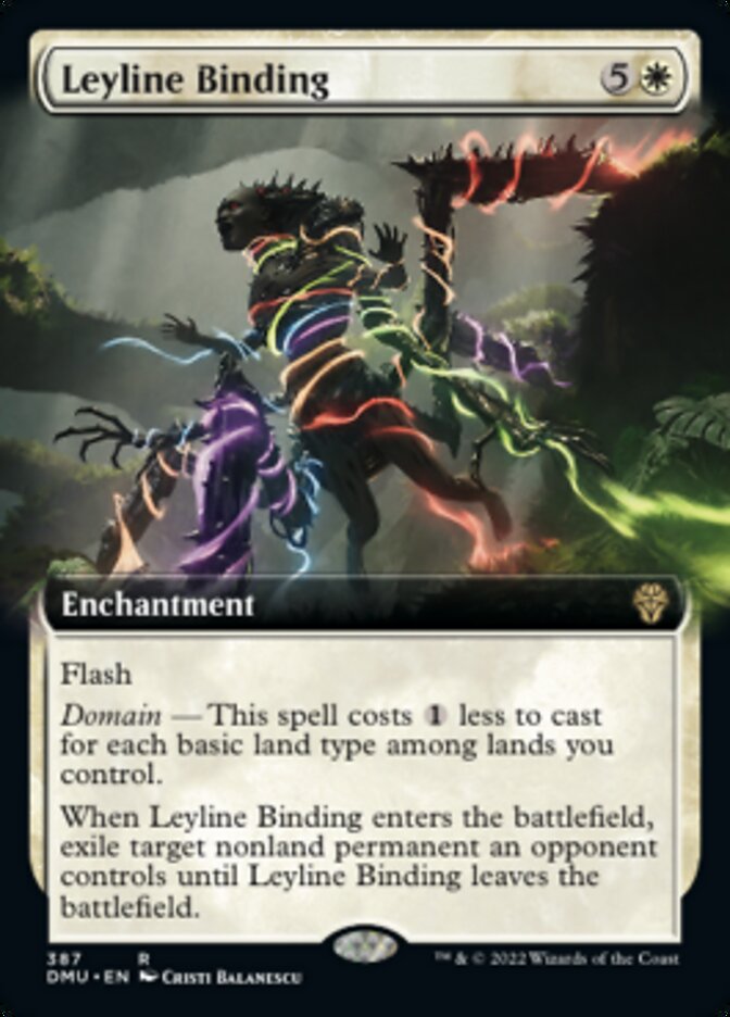 Leyline Binding (Extended Art) [Dominaria United] | Grognard Games