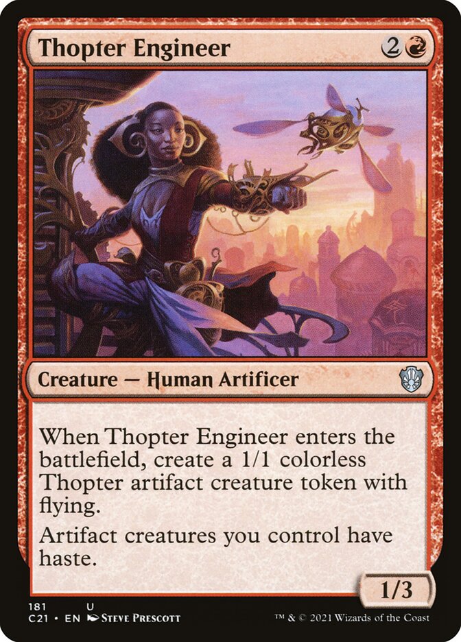 Thopter Engineer [Commander 2021] | Grognard Games