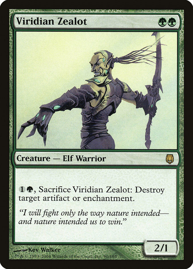 Viridian Zealot [Darksteel] | Grognard Games