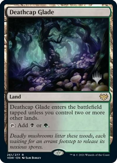 Deathcap Glade (Promo Pack) [Innistrad: Crimson Vow Promos] | Grognard Games