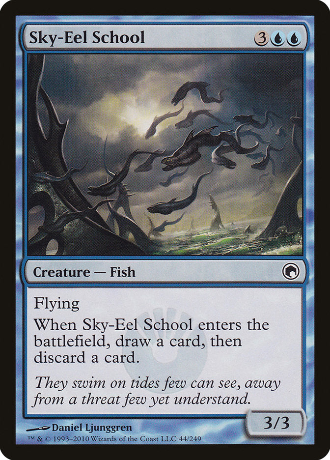 Sky-Eel School [Scars of Mirrodin] | Grognard Games