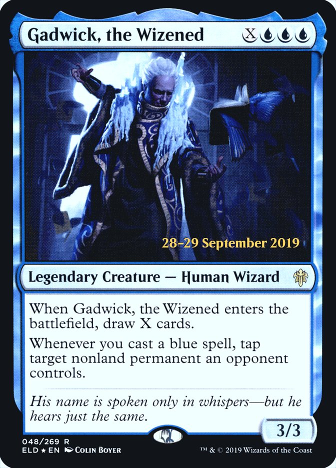 Gadwick, the Wizened  [Throne of Eldraine Prerelease Promos] | Grognard Games