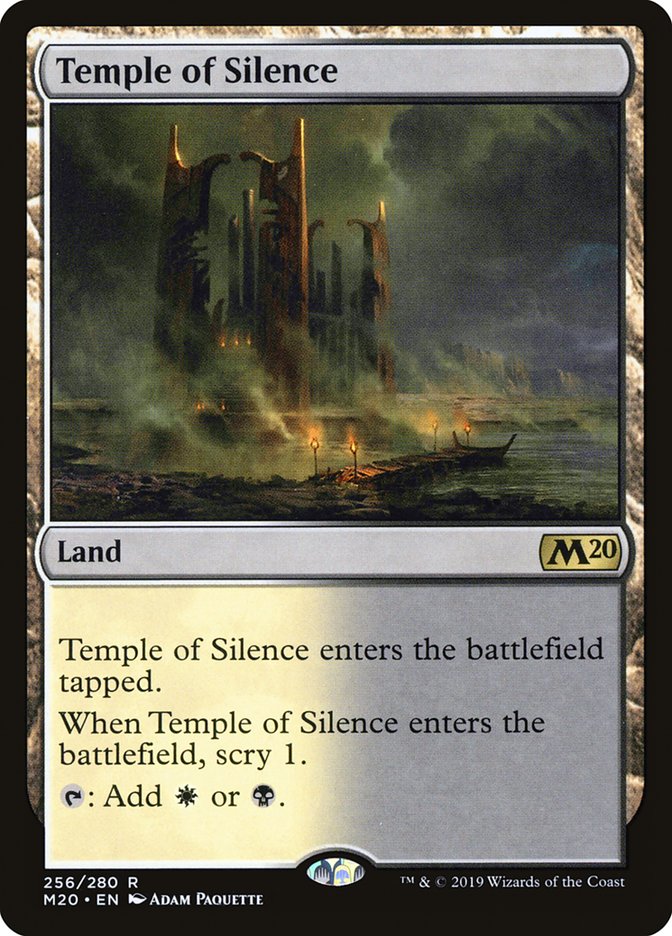 Temple of Silence [Core Set 2020] | Grognard Games