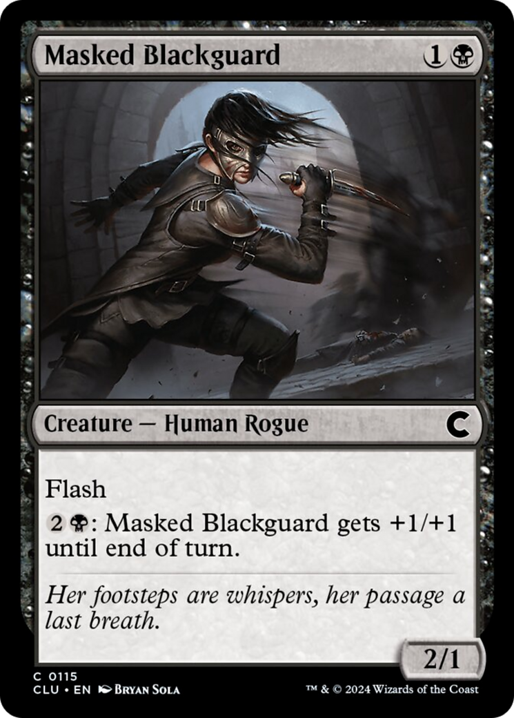 Masked Blackguard [Ravnica: Clue Edition] | Grognard Games