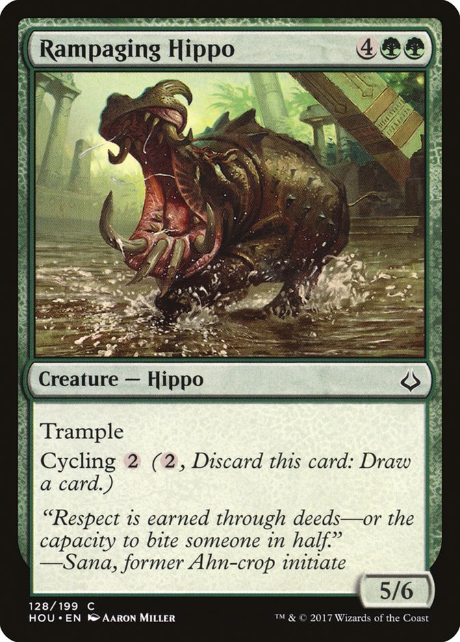 Rampaging Hippo [Hour of Devastation] | Grognard Games