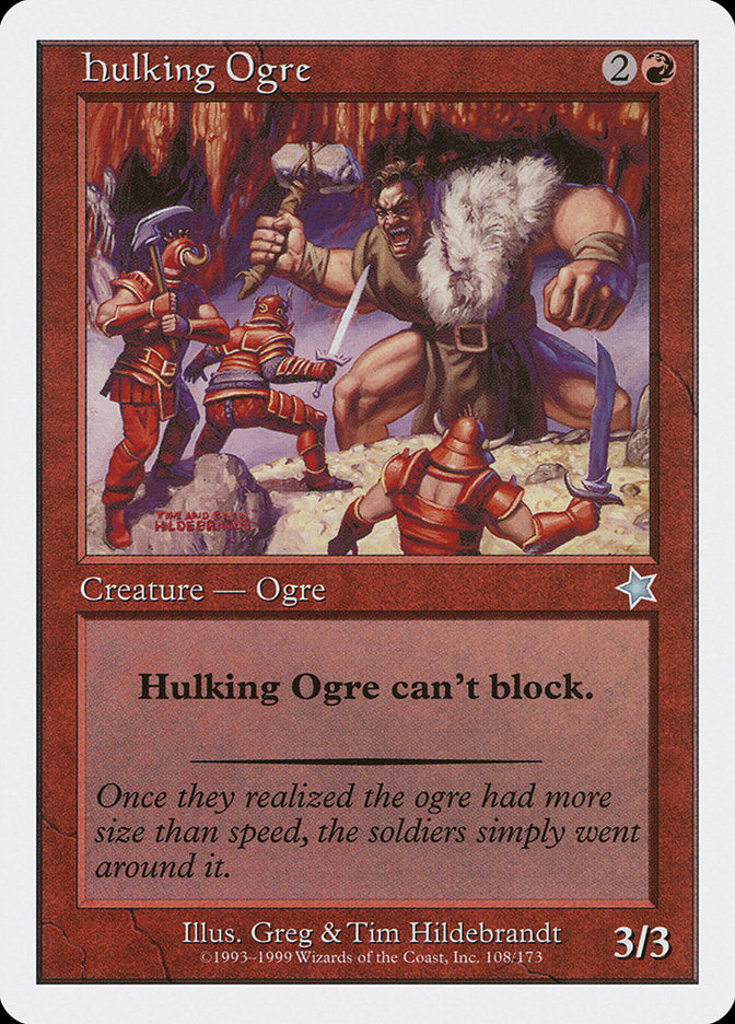 Hulking Ogre [Starter 1999] | Grognard Games