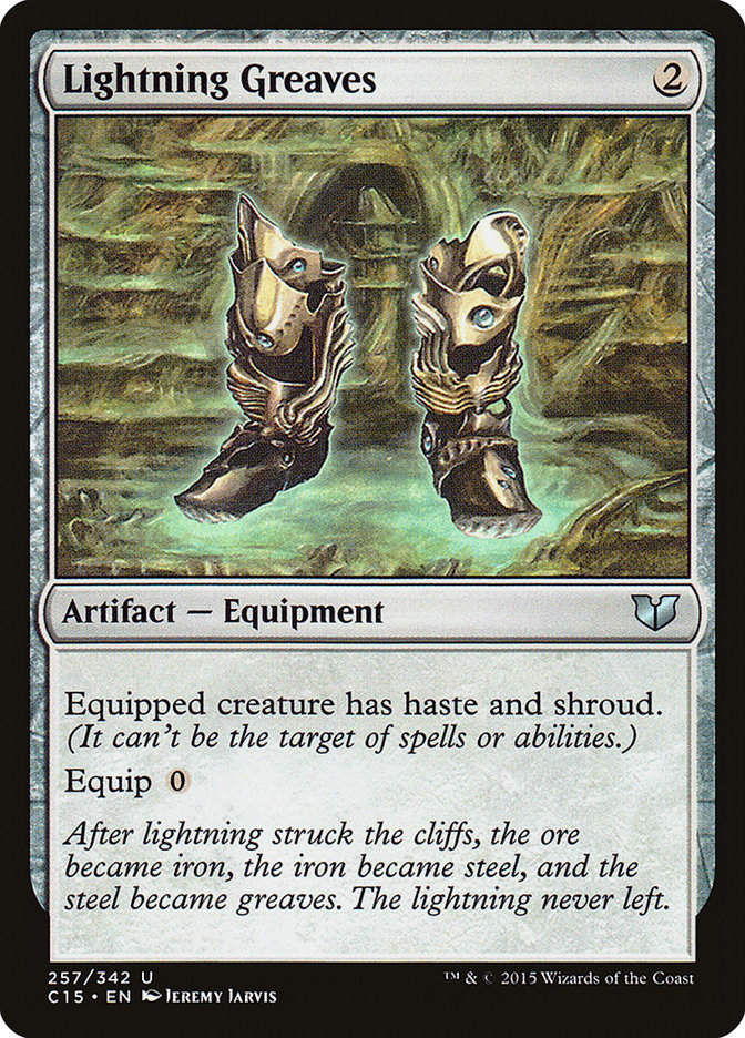 Lightning Greaves [Commander 2015] | Grognard Games