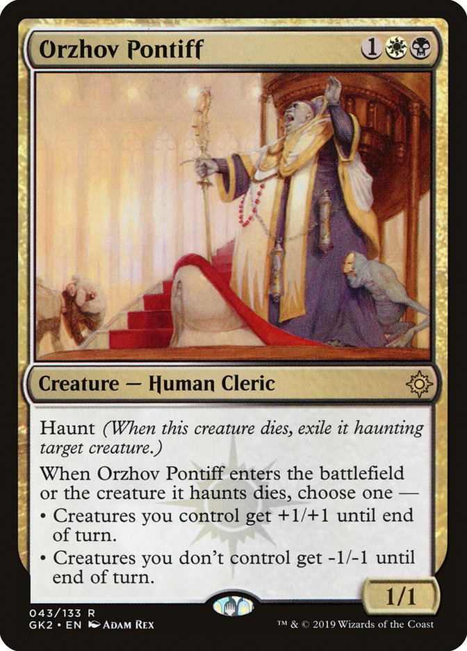 Orzhov Pontiff [Ravnica Allegiance Guild Kit] | Grognard Games