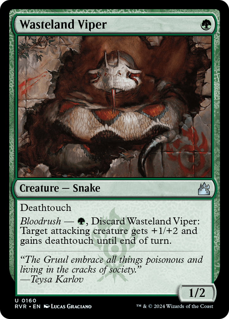 Wasteland Viper [Ravnica Remastered] | Grognard Games