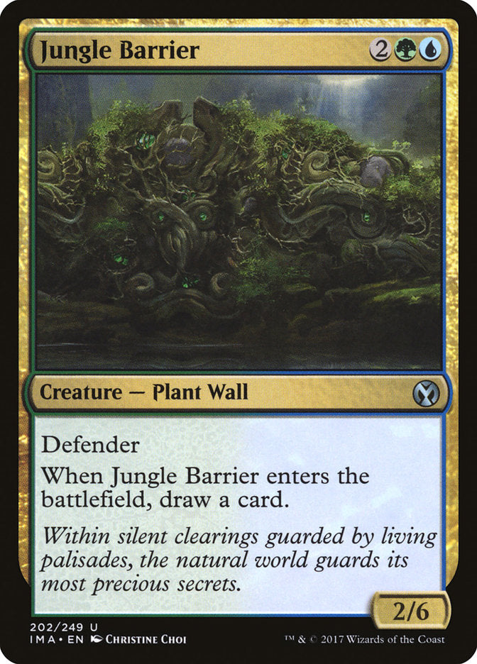 Jungle Barrier [Iconic Masters] | Grognard Games