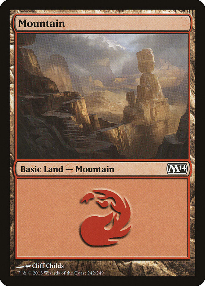 Mountain (242) [Magic 2014] | Grognard Games