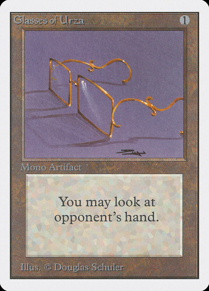 Glasses of Urza [Unlimited Edition] | Grognard Games