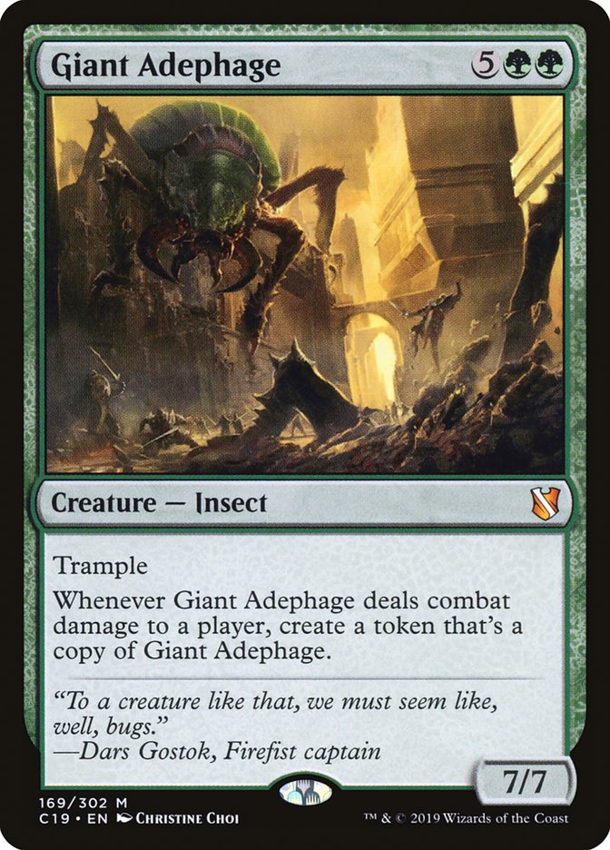 Giant Adephage [Commander 2019] | Grognard Games