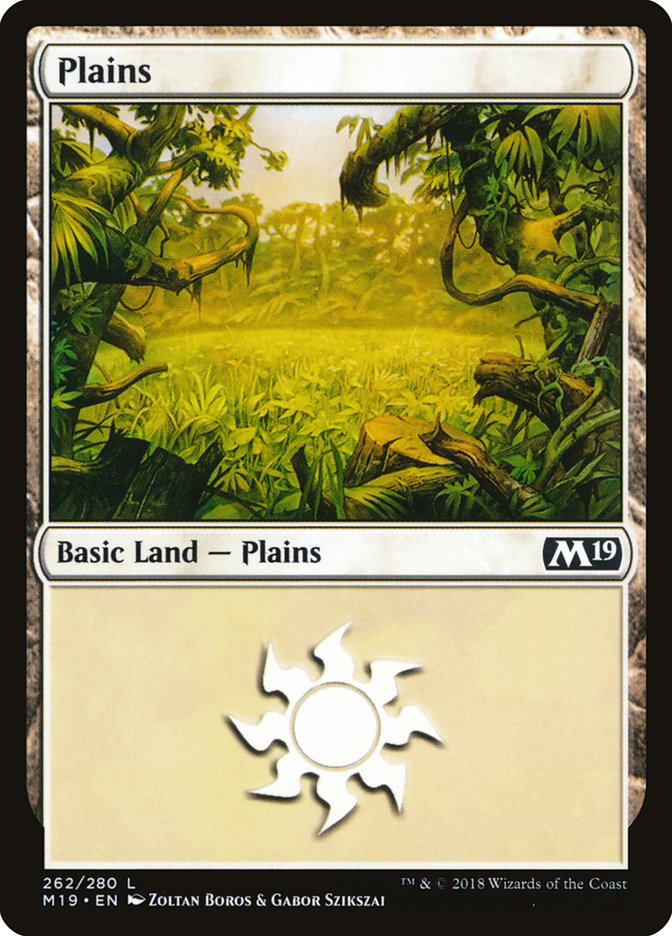 Plains (262) [Core Set 2019] | Grognard Games