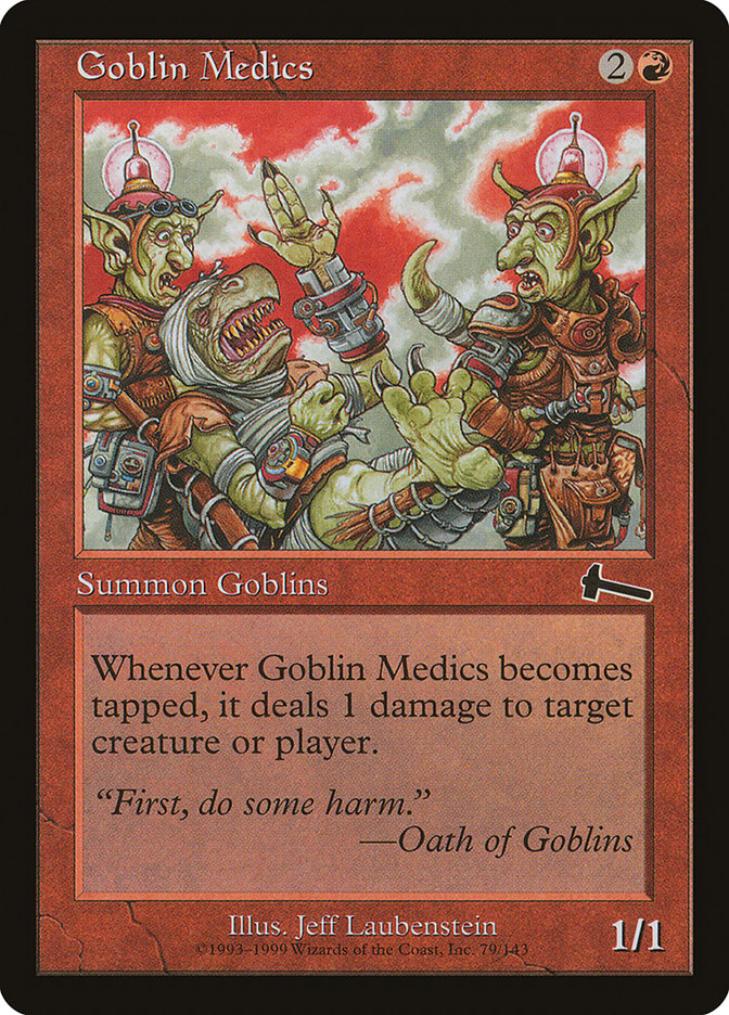 Goblin Medics [Urza's Legacy] | Grognard Games