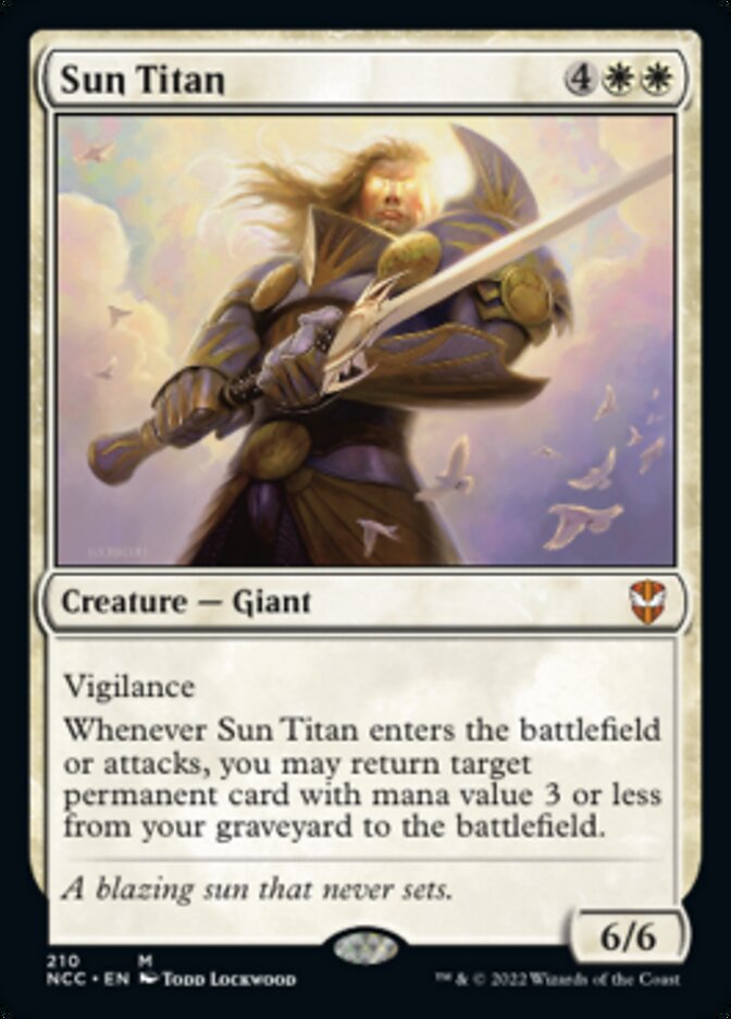 Sun Titan [Streets of New Capenna Commander] | Grognard Games