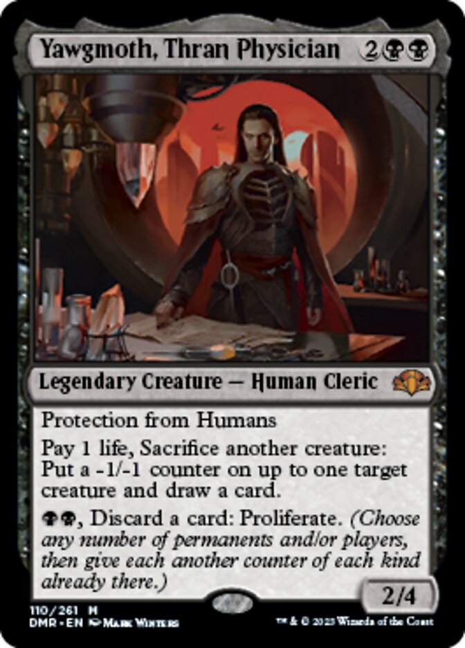 Yawgmoth, Thran Physician [Dominaria Remastered] | Grognard Games