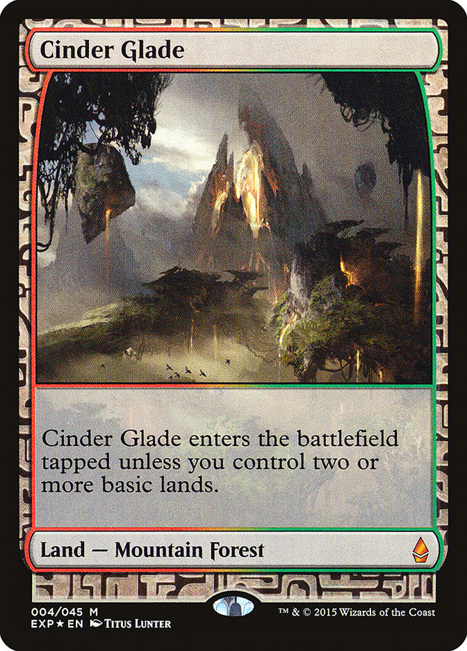 Cinder Glade [Zendikar Expeditions] | Grognard Games