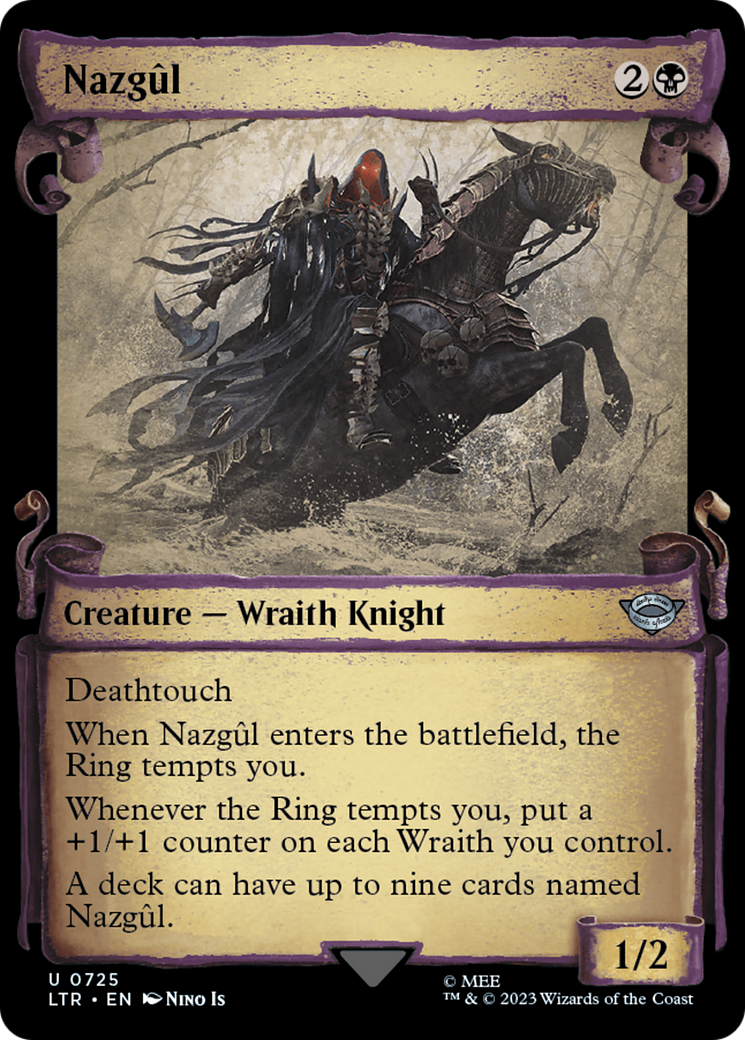 Nazgul (0725) [The Lord of the Rings: Tales of Middle-Earth Showcase Scrolls] | Grognard Games