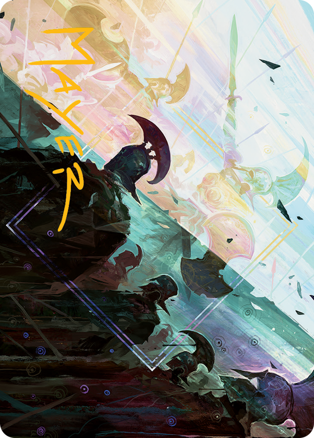 Surge of Salvation Art Card (Gold-Stamped Signature) [March of the Machine Art Series] | Grognard Games