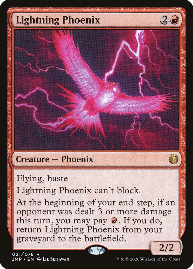 Lightning Phoenix [Jumpstart] | Grognard Games