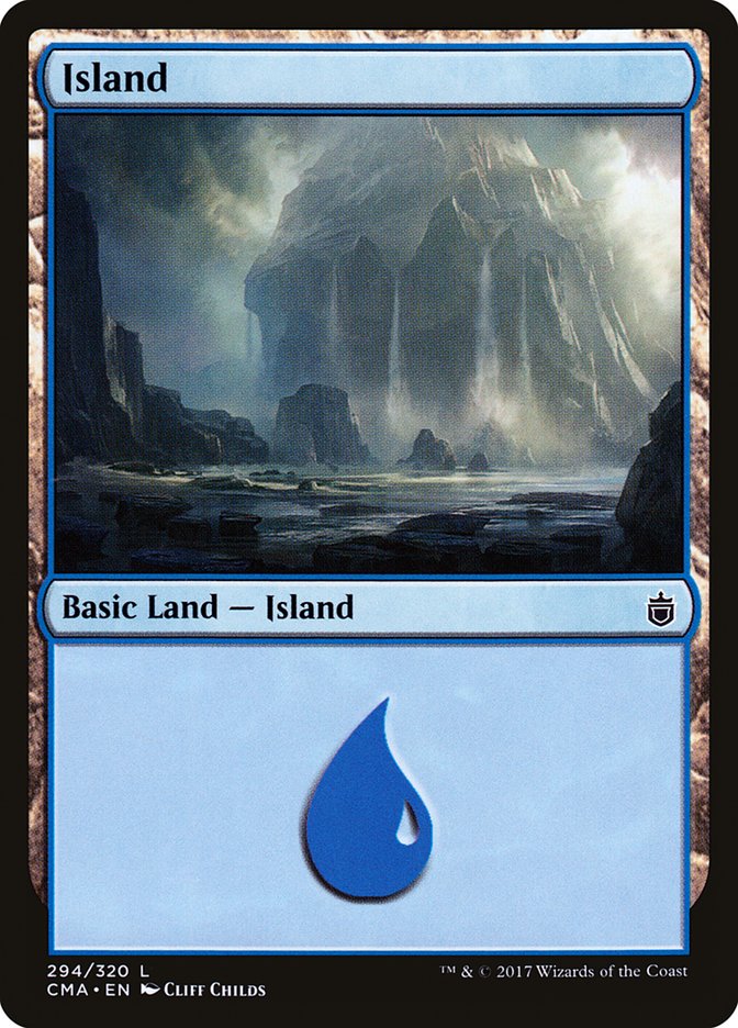 Island (294) [Commander Anthology] | Grognard Games