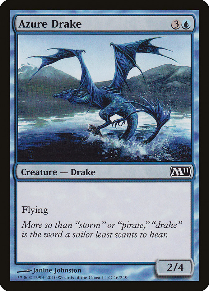 Azure Drake [Magic 2011] | Grognard Games