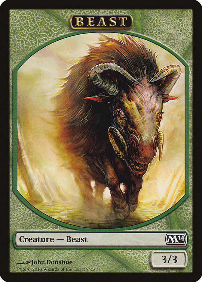 Beast [Magic 2014 Tokens] | Grognard Games