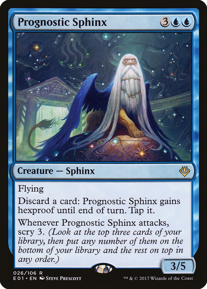 Prognostic Sphinx [Archenemy: Nicol Bolas] | Grognard Games