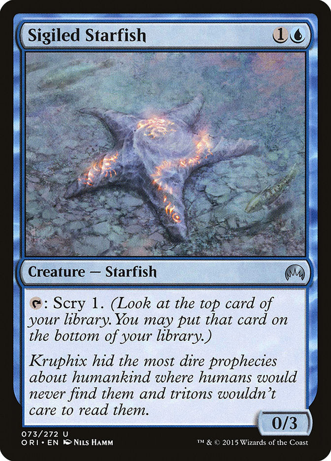 Sigiled Starfish [Magic Origins] | Grognard Games