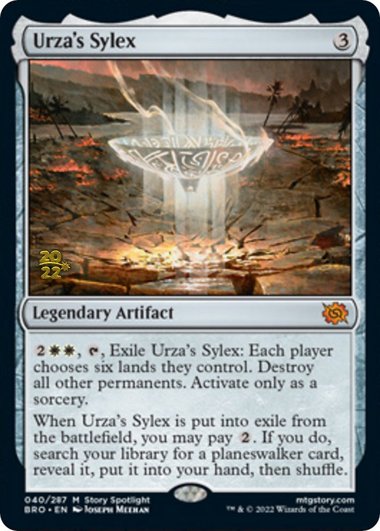 Urza's Sylex [The Brothers' War: Prerelease Promos] | Grognard Games