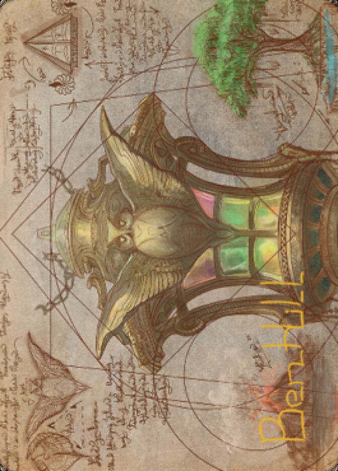 Chromatic Lantern Art Card (Gold-Stamped Signature) [The Brothers' War Art Series] | Grognard Games