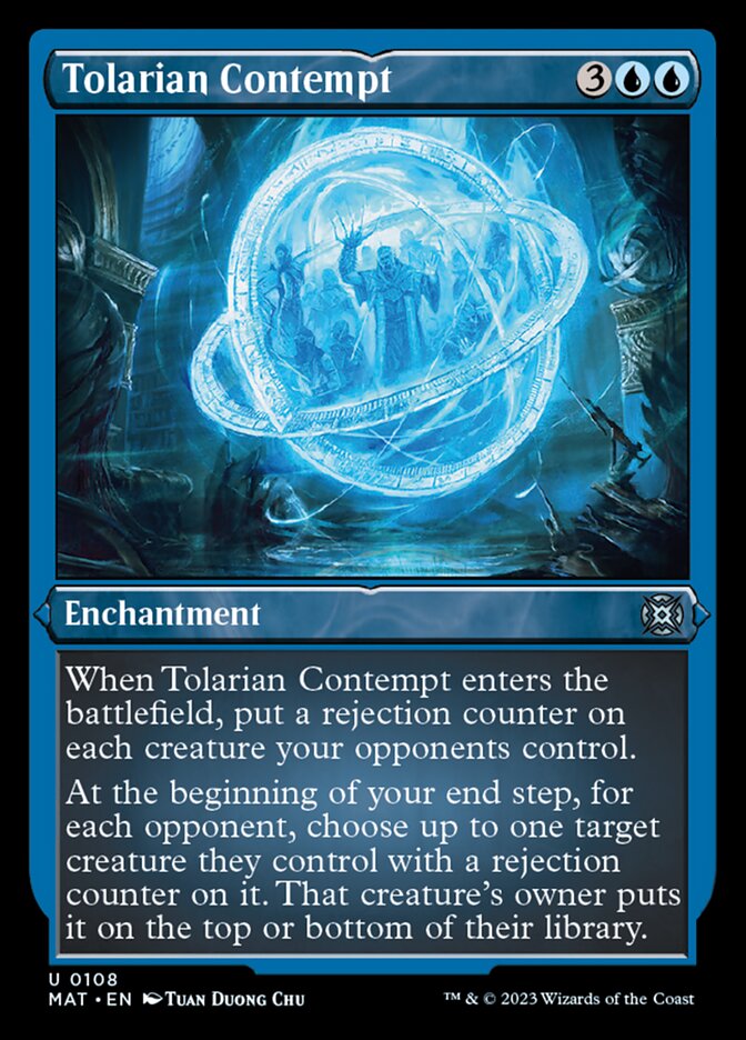 Tolarian Contempt (Foil Etched) [March of the Machine: The Aftermath] | Grognard Games