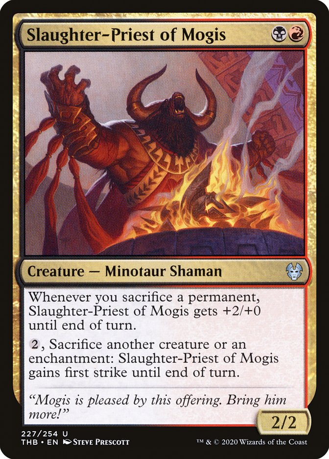 Slaughter-Priest of Mogis [Theros Beyond Death] | Grognard Games