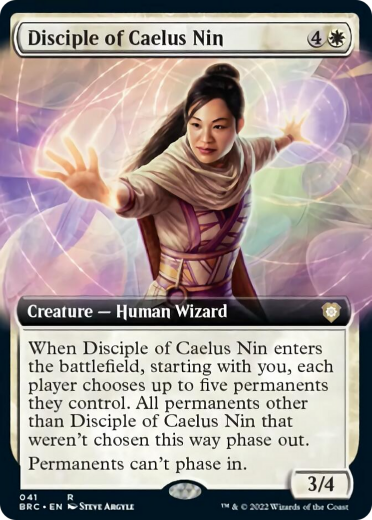 Disciple of Caelus Nin (Extended Art) [The Brothers' War Commander] | Grognard Games