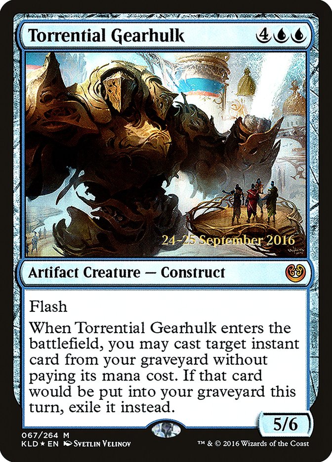 Torrential Gearhulk  [Kaladesh Prerelease Promos] | Grognard Games