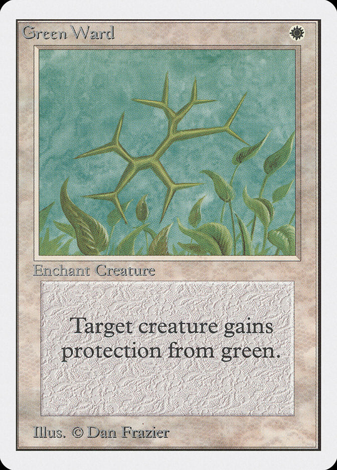 Green Ward [Unlimited Edition] | Grognard Games