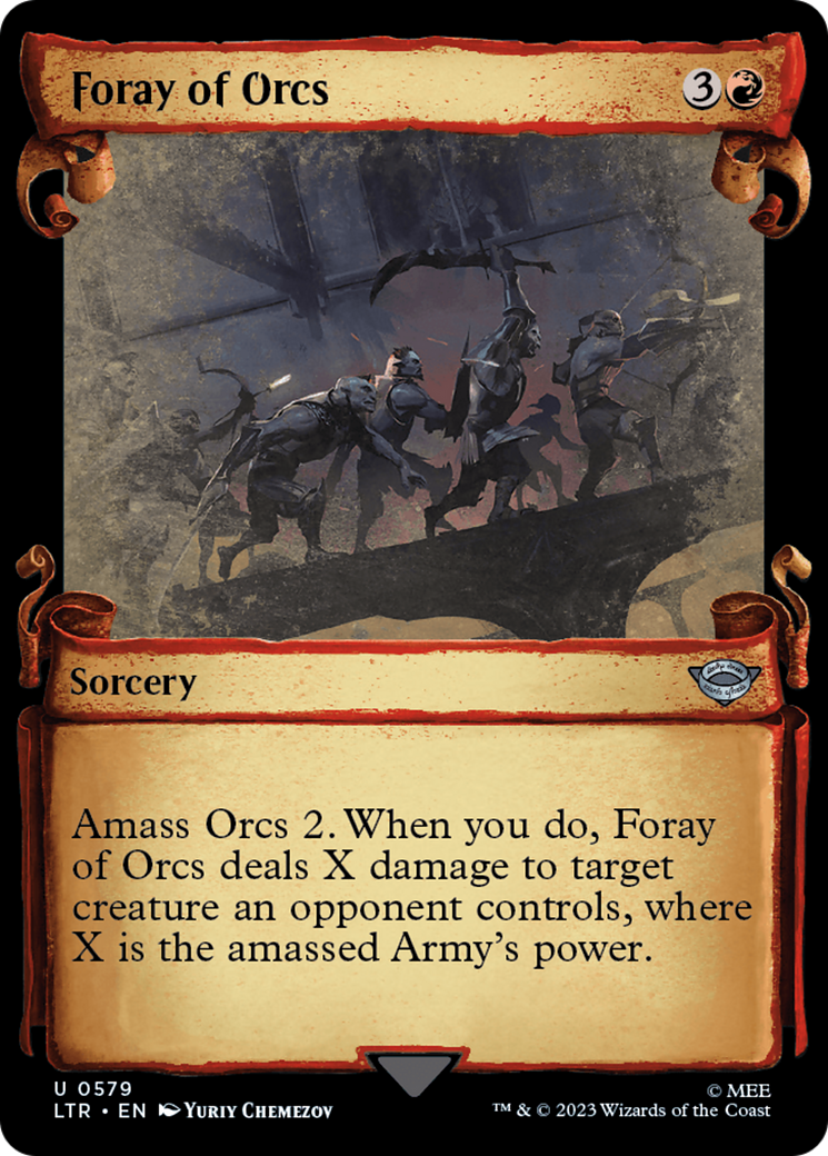 Foray of Orcs [The Lord of the Rings: Tales of Middle-Earth Showcase Scrolls] | Grognard Games